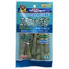 Кістка для чищення зубів DoggyMan Green Dental Bone для собак 70г 10шт в упаковці (57448): Виробник DoggyMan