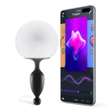 Анальная смарт-пробка Magic Motion Bunny со съемным пушистым хвостиком, управление со смартфона: Для кого Унисекс