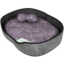 Лежак Lucky Pet Цезар №4 для собак фиолетово-серый 46x62x12 см (551023): Тип Лежак