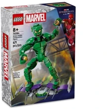Конструктор LEGO Marvel Фигурка Зеленого гоблина для сборки (76284): Количество деталей, шт. 471