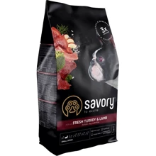Сухой корм Savory для собак малых пород со свежим мясом индейки и ягнятиной, 1 кг (4820232630341): Тип Сухой корм
