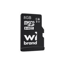 Карта пам'яті Wibrand 8Gb microSDHC Сlass 10 UHS-I U1 (WICDHC10/8GB): Тип карти MicroSDHC