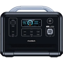 Зарядная станция Choetech 1200W 300000mAh 960Wh Black (BS005): Емкость аккумулятора, Вт/ч 960