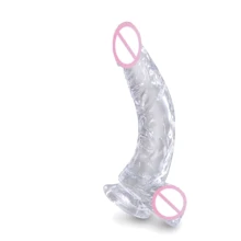 Pipedream King Cock 7.5 In Cock w Balls - Реалистичный фалоимитатор на присоске (прозрачный): Назначение Анальные