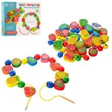 Дерев'яна іграшка Шнурівка Світ фруктів Tree Toys MD 1009: Тип шнуровка
