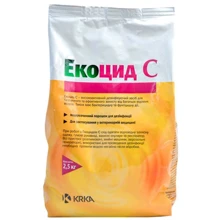 Дезинфицирующее средство КРКА Экоцид С порошок 2.5 кг: undefined undefined