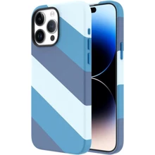 Чехол для iPhone VOKAMO Case with MagSafe Blue for iPhone 15 Pro Max (NVK010818): Цвет синий