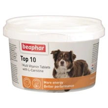 Мультивитамины для собак Beaphar Top 10 Dog с L-карнитином 180 таблеток (12542): Производитель Beaphar