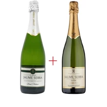 Набор игристого вина Jaume Serra Cava Brut Nature (0,75 л) + Serra Cava Jaume Serra brut (0,75 л) (WT3850): Объем, л 1.5