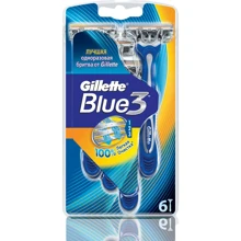Gillette Blue3 Станки для бритья одноразовые 6 шт.: Вид Бритвенные станки