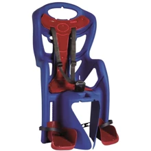 Сиденье заднее Bellelli Pepe Standart Multifix до 22кг, синее с красной подкладкой: Производитель Bellelli
