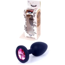 Анальна пробка Boss Series - Jewellery Black Silicon PLUG Medium Pink (BS6400087): Для кого унісекс