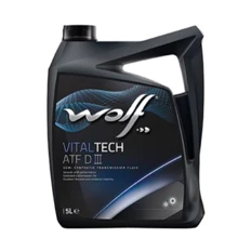 Трансмиссионное масло WOLF VITALTECH ATF DIII 5Lx4: Производитель WOLF