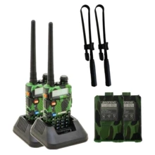 Комплект рацій тактичний Baofeng UV-5R Tactical Camo: Тип рация аналоговая