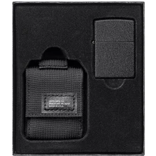 Зажигалка Zippo Blk Crackle Ltr Tactical Pouch Black GS (49402): Производитель Zippo