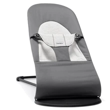 Крісло-шезлонг BabyBjorn Balance Soft темно-сірий / сірий Джерсі: Тип шезлонги