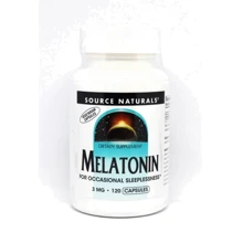 Source Naturals Melatonin 3mg, Sleep Science,  120 Caps: Тип мультивітаміни