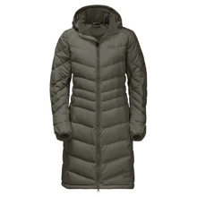 Пуховик Jack Wolfskin Selenium Coat 1202081-5066 40 оливковий зимовий з капюшоном довгий: Сезон зима