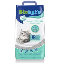Наполнитель для кошачьего туалета Biokat's Bianco Fresh 5 кг (4002064617114): Вид Глиняный