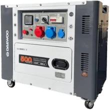 Генератор дизельний DAEWOO DDAE 10500DSE-3G: Тип електростанції дизельний