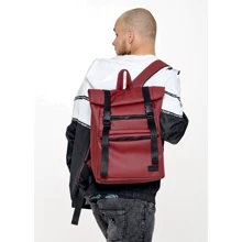 Мужской рюкзак Sambag RollTop LTT бордовый (24238005m): Пол Мужской