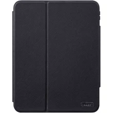 Аксессуар для iPad LAUT PRESTIGE FOLIO MG Y Tri-Fold Stand with Apple Pencil Black (L_IPP24L_PRM_BK) for iPad Pro 13 2024 M4: Цвет черный