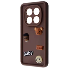 Чохол для телефона Mobile Case Pretty Things Brown/Bear for Xiaomi Redmi Note 14 Pro 5G: Сумісність Xiaomi Redmi Note 14 Pro 5G