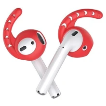 Насадки для наушников AhaStyle Silicone Ear Hooks Red (AHA-01140-RED) for Apple AirPods: Тип Насадки