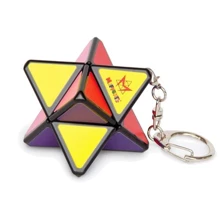 Meffert's Mini PyraStar Брелок головоломка: Вид Головоломка