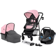 Універсальна коляска 3 в 1 Kinderkraft Juli Pink (KKWJULIPNK3000): Тип коляски універсальна коляска (3-в-1)