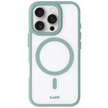 Чехол для iPhone LAUT HUEX PROTECT MagSafe Green (L_IP24D_HPT_GN) for iPhone 16 Pro Max: Цвет зеленый