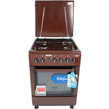 Плита комбінована Liberty PWE 6102 B-F: Тип варильної поверхні газова