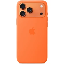 Чохол для iPhone Apple iPhone 17 Pro Max Silicone Case with MagSafe - Orange (MGFL4): Колір помаранчевий