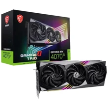 Відеокарта MSI GeForce RTX 4070 Ti GAMING X TRIO 12G: Обсяг пам'яті, Гб 12