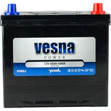 Vesna 6СТ-60 АзЕ Japan Euro (415 060): Ёмкость, Ач 60