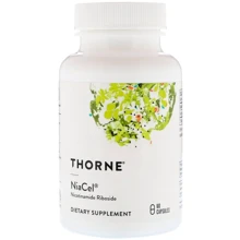 Thorne Research Niacel Nicotinamide Riboside 60 Caps Никотинамид рибозид: Тип Витамин B