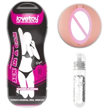 Мастурбатор LoveToy Sex In A Can Vagina Lotus Tunnel: Для кого Для мужчин