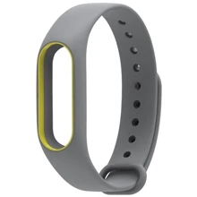 Ремешок для браслета Xiaomi Mi Band 2 Gray/Orange: Тип Ремешок