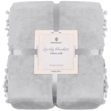 Плед Springos Extra Soft 200x220 см серый (HA7086): Производитель Springos