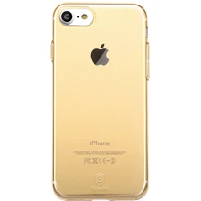 Чохол для iPhone Baseus Simple Transparent Gold for iPhone SE 2020/iPhone 8/iPhone 7: Колір золотий
