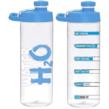 Пляшка Herevin Screw cap H2O Water для спорту 0.75 л (161566-040): Виробник HEREVIN
