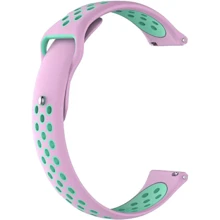 Ремешок Xiaomi Silicone Strap for Amazfit Stratos, 22mm, Pink-Green (AMZSTRSILNIKE-RG): Тип Ремешок