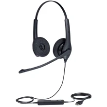 Навушники Jabra BIZ 1500 Duo USB (1559-0159): Тип конструкції накладные