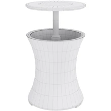 Стол-трансформер Keter Cool Bar Rattan 50x50x60 см: Конструкция Стационарный, Раскладной
