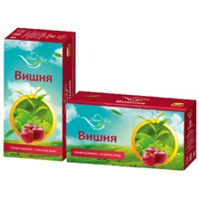 Чай Наш Чай черныйс ароматом вишни 6х20 шт (4820183250032): undefined undefined