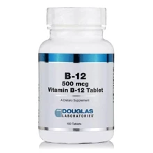 Douglas Laboratories Vitamin B-12 500 mcg Витамин В12 100 таблеток: Тип Витамин B