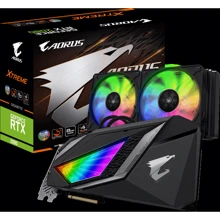 Видеокарта Gigabyte GeForce RTX 2080 AORUS XTREME WATERFORCE 8GB (GV-N2080AORUS X W-8GC): Объем памяти, Гб 8