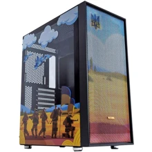 Корпус Vinga Pillar Black Freedom soldiers (01230011782): Форм-фактор материнской платы ATX/MicroATX/Mini-ITX