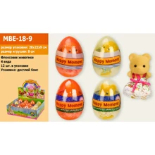 Животные флоксовые 4 вида, 12 штук в боксе (MBE18-9): Тип Игровая фигурка
