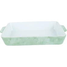 Жаропрочное стекло Limited Edition MARBLE прямоугольная (36.5X22.8X6.2) (HJC17060): Тип форма для запекания
